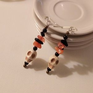 Hippy Witch Halloween Earrings